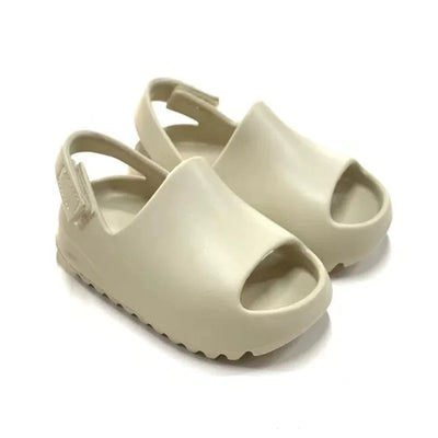 Kids Sandals Baby Toddler Adults Slip-On Fashion Boys Girls Foam Beach Summer Slides Bone Resinchildren Lightweight Water Shoes