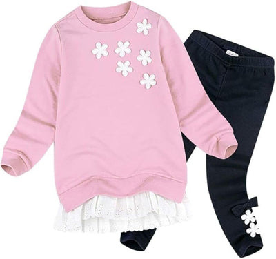 Adorable Cute Toddler Baby Girl Clothing 2Pcs Outfits